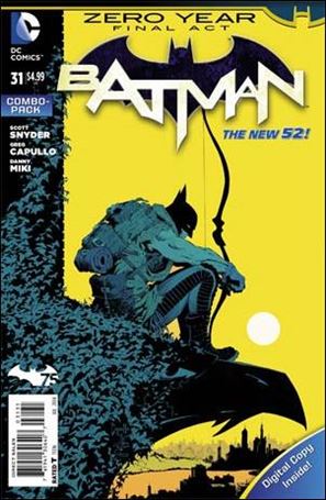 Batman (2011) issue 31-B Polybagged Greg Capullo Cover Combo Pack