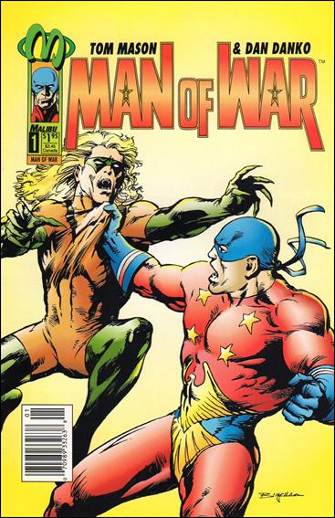 Man of War (1993) issue 1-B Newsstand Edition / Price Variant