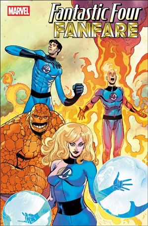 Fantastic Four Fanfare issue 1-E Sara Pichelli Foil Cardstock Cover