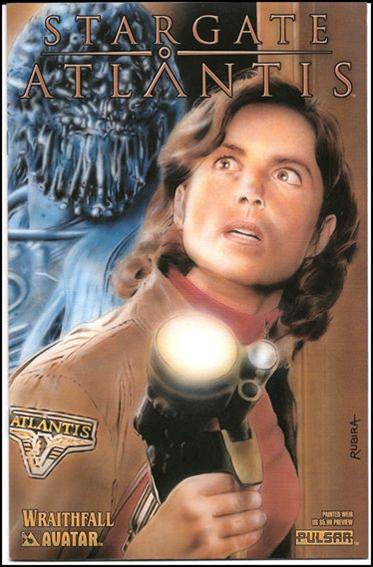 Stargate Atlantis: Wraithfall Preview issue 1-F Painted Weir Cover