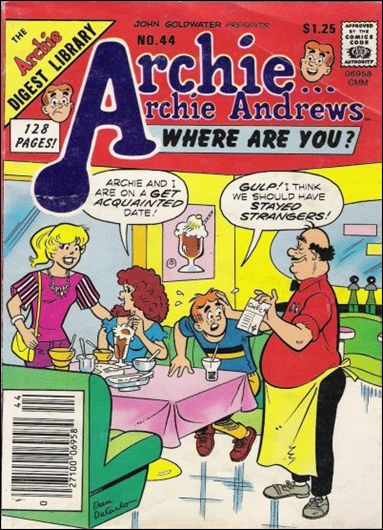 Archie…Archie Andrews, Where Are You Comics Digest Magazine issue 44