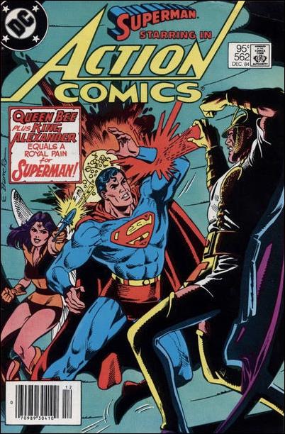 Action Comics (1938) issue 562-C Canadian Price Cover
