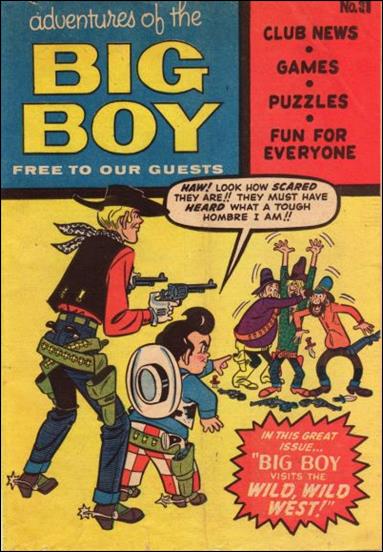 Adventures of the Big Boy issue 31-B West Coast Cover