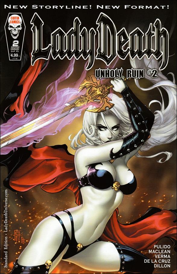 Lady Death: Unholy Ruin (2018) issue 2 Collette Turner Cover