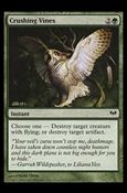 Magic the Gathering: Dark Ascension (Base Set) card 110 Crushing Vines