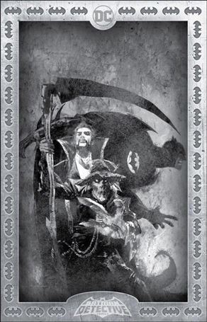 Detective Comics (1937) issue 1027-SN Bill Sienkiewicz Torpedo Comics B&W Cover 1/1000