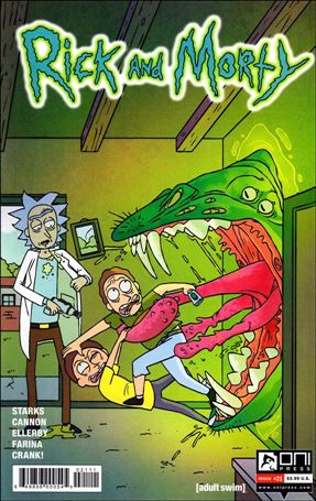 Rick and Morty (2015) issue 21 CJ Cannon Cover