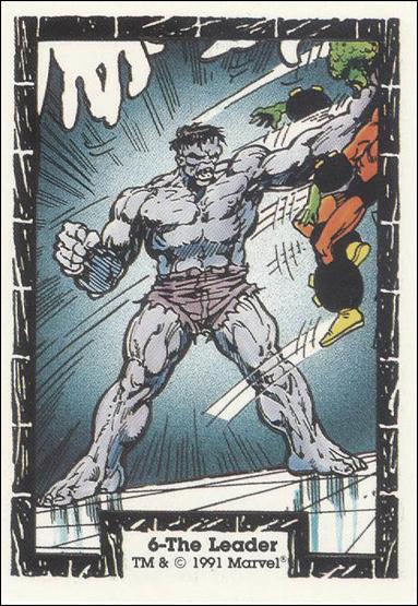 Incredible Hulk (Base Set) card 6 The Leader