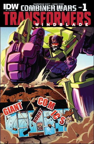 Transformers: Windblade (2015) issue 1-E Travis Sengaus Giant Robot Comics Cover
