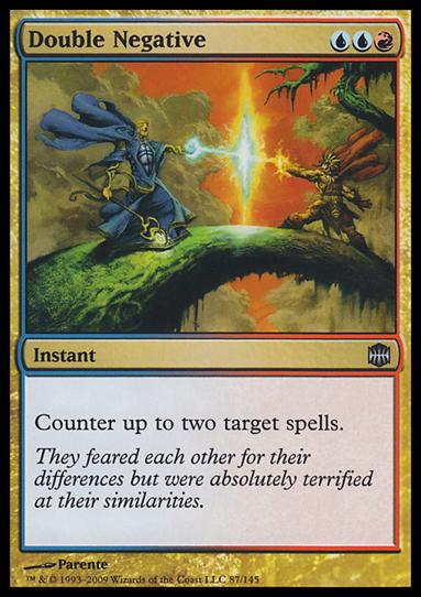 Magic The Gathering: Alara Reborn (Base Set) card 87 Double Negative