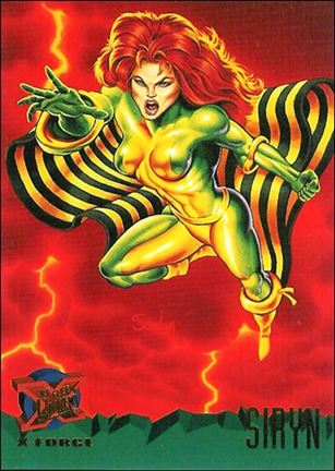 1995 Fleer Ultra X-Men (Base Set) card 118 Siryn