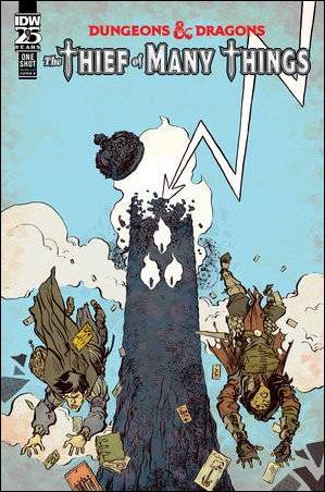 Dungeons & Dragons: The Thief of Many Things issue 1-B Jesse Lonergan Cover