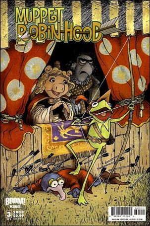 Muppet Robin Hood issue 3 David Petersen Cover