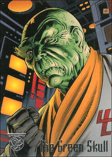 Amalgam Comics (Base Set) card 60 The Green Skull