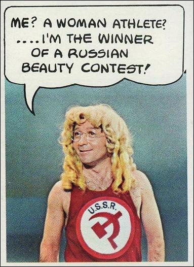 Laugh-In (Base Set) card 18 Me/ A Woman Athlete? ...I'm the Winner of a