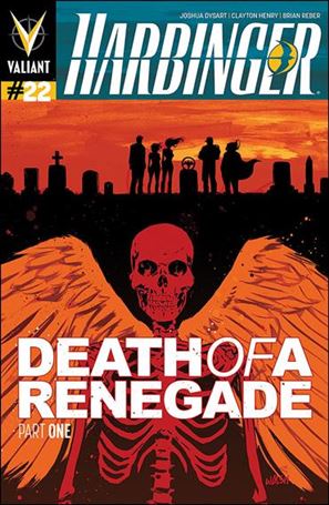 Harbinger (2012) issue 22 Michael Walsh Cover