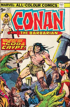 Conan the Barbarian (1970) issue 52-B UK Price Cover