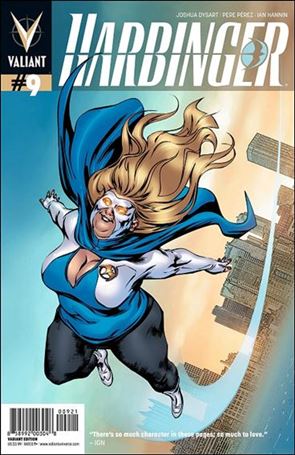 Harbinger (2012) issue 9-B Khari Evans Cover