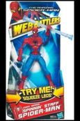 Amazing Spider-Man (Web Battlers)  figure 2 Spinnin' Staff Spider-Man (Comic Series)