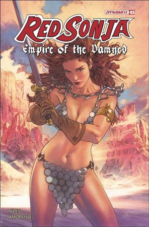 Red Sonja: Empire of the Damned issue 3-E Joshua Middleton Limited Foil Cardstock Cover