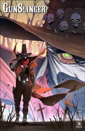 Gunslinger Spawn issue 26-B Gabriel Gomez Cover