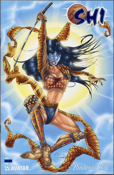 Shi: Pandora's Box issue 1/2-F Royal Blue Foil Cover