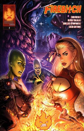 Firebitch issue 2 Alfred Trujillo Standard Cover