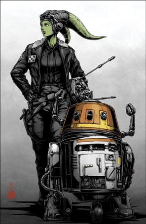 Star Wars: Ahsoka issue 4-F Retailer Exclusive Takashi Okazaki Virgin Cover