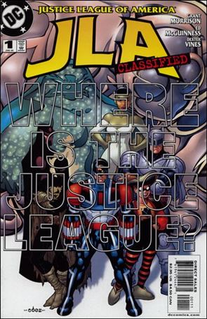 JLA: Classified issue 1-B Ultramarine Corps Cover