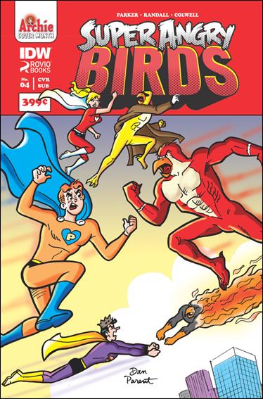 Super Angry Birds issue 4-B Dan Parent "Archie" Subscription Cover