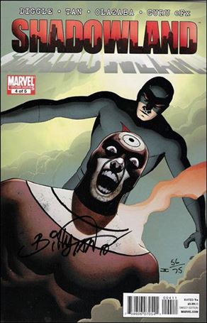 Shadowland (2010) issue 4-C DF John Cassady Cover (Signed by Billy Tan) 1/75
