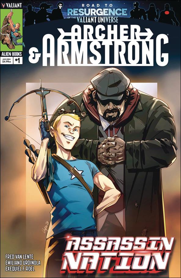 Archer & Armstrong: Assassin Nation issue 1 Evelin Unfer Cover