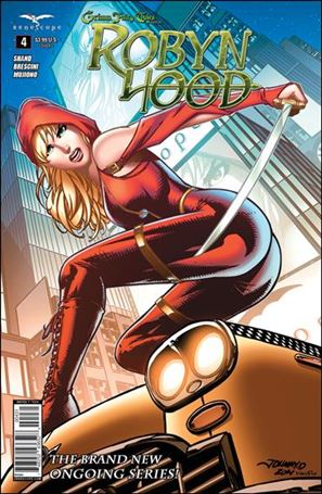 Grimm Fairy Tales Presents Robyn Hood (2014) issue 4-C Johnny Desjardins Cover