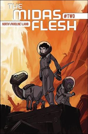 Midas Flesh issue 2-B Aaron Diaz Cover