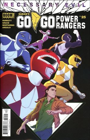 Saban's Go Go Power Rangers issue 25 JLou Cover