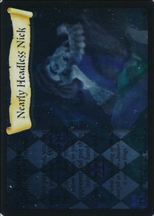 Harry Potter (Base Set) card 13 Nearly Headless Nick