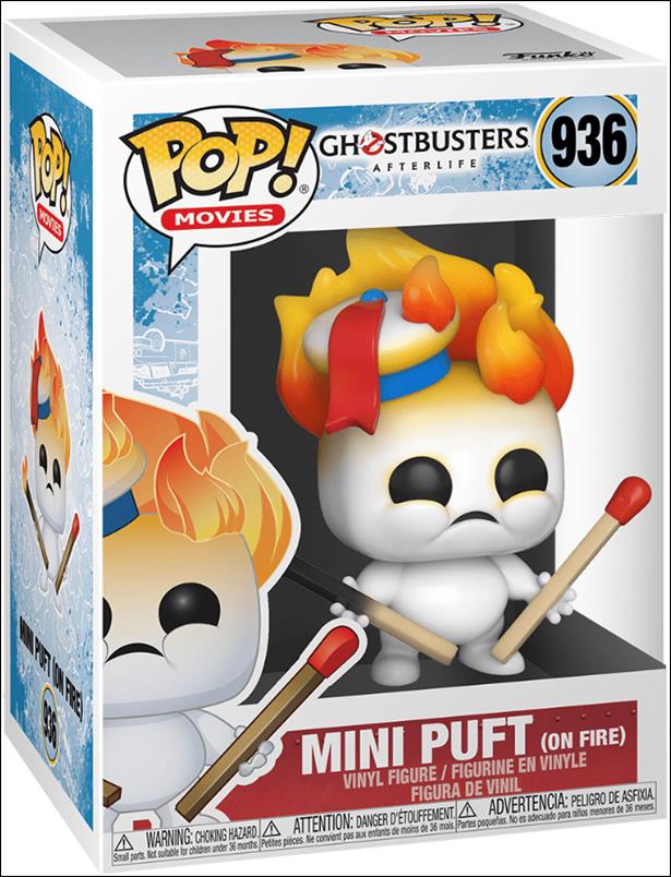 POP! Movies figure 936 Mini Puft (On Fire)