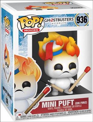 POP! Movies figure 936 Mini Puft (On Fire)