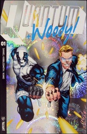 Quantum & Woody (2017) issue 1-BA Geoff Shaw “Fantastic Fireworks” Foil Cover