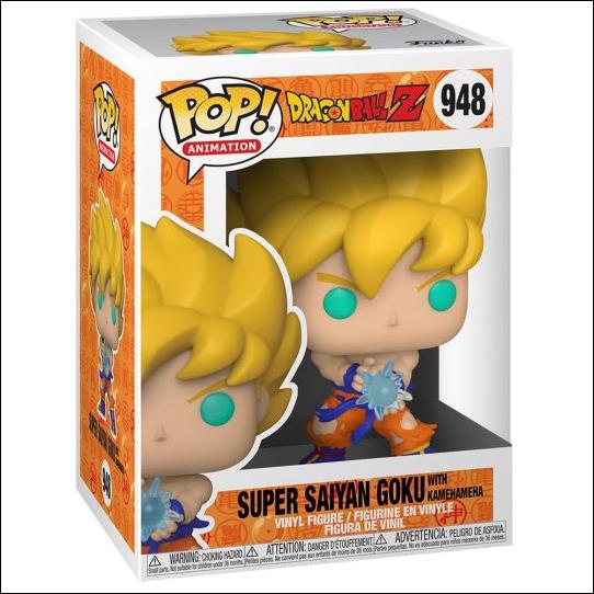 POP! Animation figure 948 Super Saiyan Goku with Kamehameha