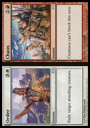 Magic the Gathering: Planechase (Base Set) card 104 Order/Chaos