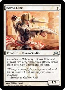 Magic the Gathering: Gatecrash (Base Set) card 7 Boros Elite