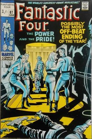 Fantastic Four (1961) issue 87-B UK Price Cover