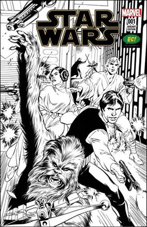 Star Wars (2015) issue 1-XQ Alan Davis Emerald City Comics B&W Cover