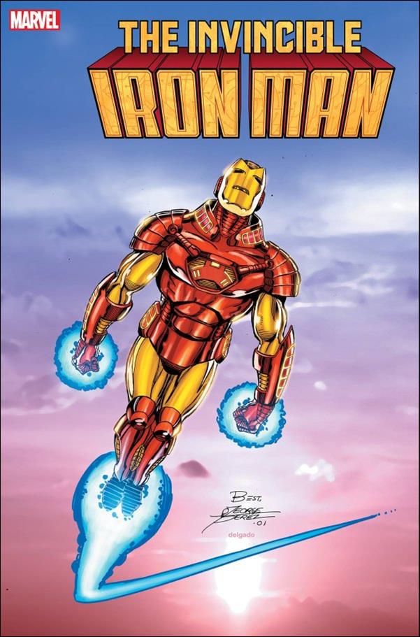 Invincible Iron Man (2022) issue 8-D George Pérez Cover