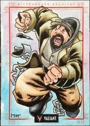 2013 Valiant Comics Preview Trading Card Set (Sketch Card Subset) card MJT-02