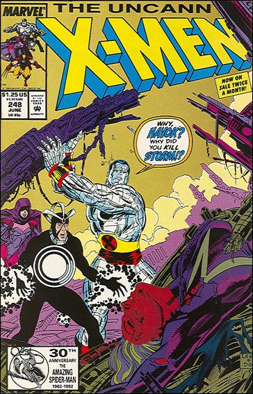 Uncanny X-Men (1981) issue 248-B Gold Cover (2nd Printing)