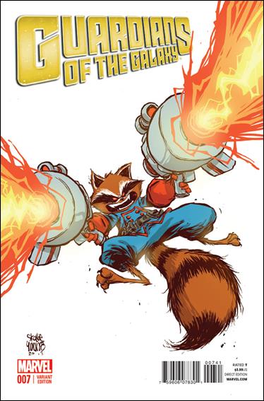Guardians of the Galaxy (2013) issue 7-F Skottie Young 1:100 Cover