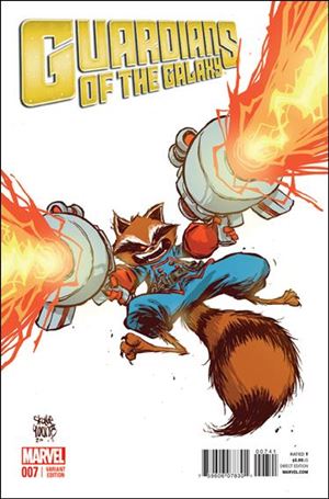 Guardians of the Galaxy (2013) issue 7-F Skottie Young 1:100 Cover