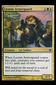 Magic The Gathering: Alara Reborn (Base Set) card 72 Leonin Armorguard